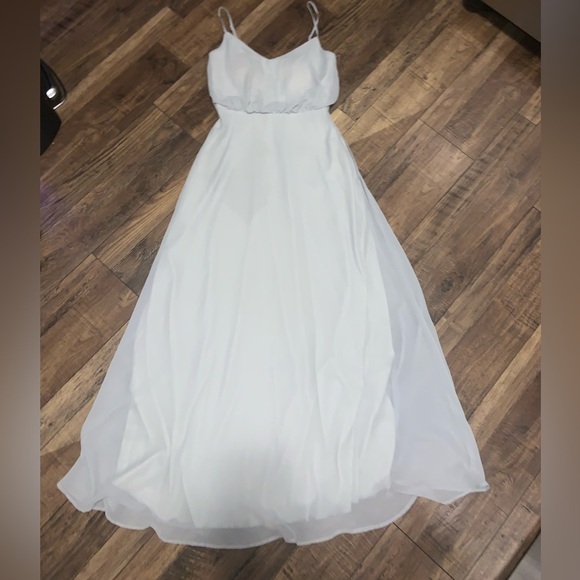 GWENNIE DRESS - DOVE GRAY BIRDIE GREY XS - Picture 6 of 10